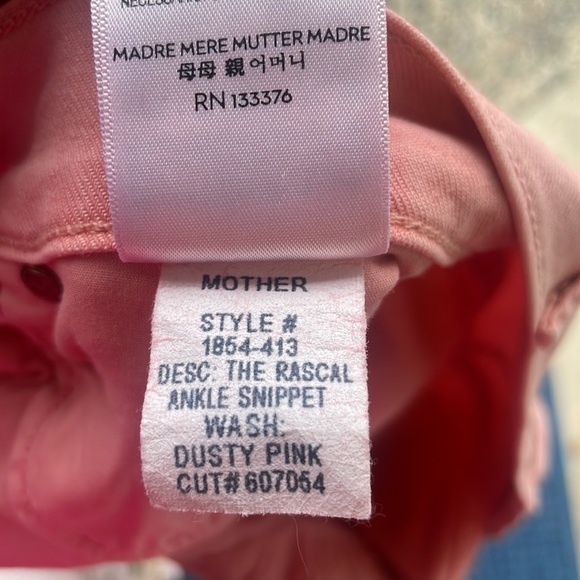Mother denim pink Rascal Ankle Snippet - Picture 7 of 10